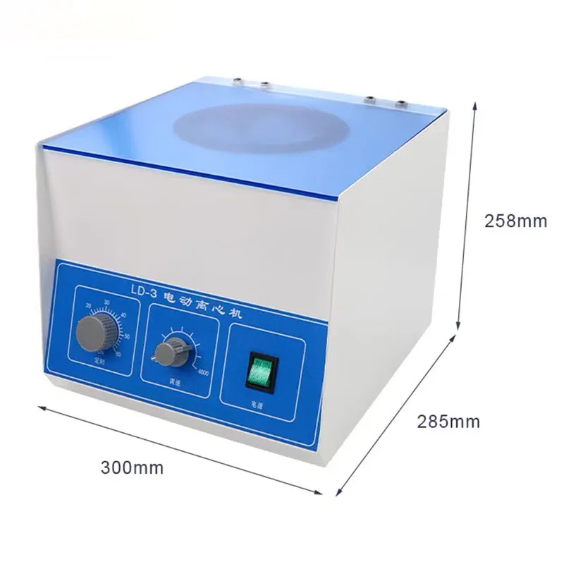 Electric parrot centrifuge LD-3 50 ml × 6 tubes 4000 Electric blood centrifuge cell 2770 xg force