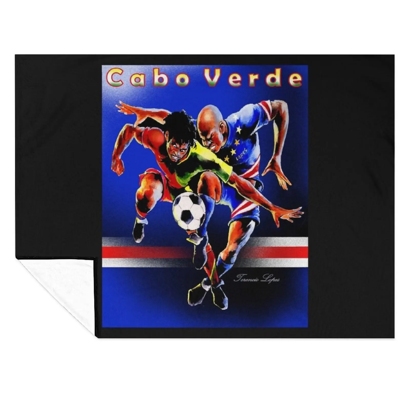

Cape Verdean soccer players Throw Blanket bed plaid Bed Thermals For Travel Blankets