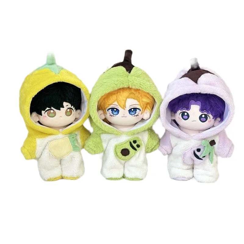 Buntes Häschenbaby, 20 cm, Baumwolle, Puppenkleidung, keine Attribute, männliche Puppe, Spielset, Kleidung