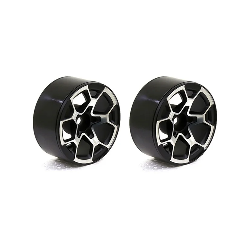 2 pièces pour SCX10 90046 TRX4 1/10 Simulation voiture d'escalade 1.9 pouces moyeu de roue convient pour 1.9 pouces pneu Skin-Y44A