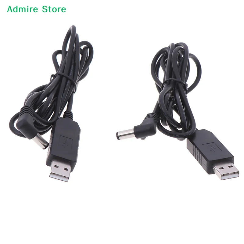 [G]USB dc 5v to dc 9v 12v step up cable 2.1x5.5mm jack connector converter wire
