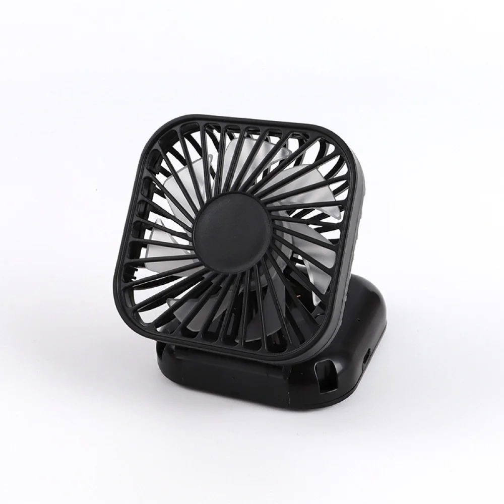 Mini Portable Fan Foldable Handheld Desktop Hanging Neck Electric Cooler USB Rechargeable Quiet Air Cooling Fan For Office