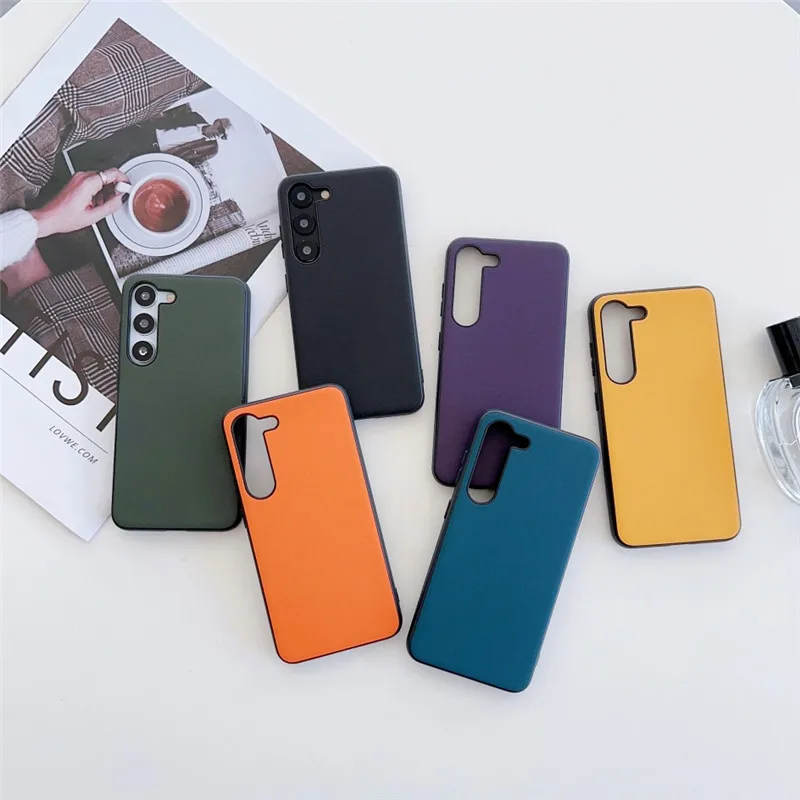 Luxury Leather PU phone case for Samsung Galaxy S22 Ultra S23 Ultra S 22 S22 Plus S23 5G Japan Shockproof back cover  