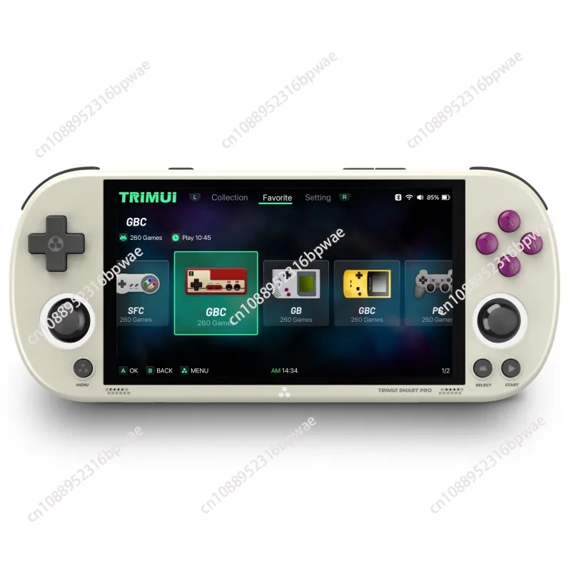 

Видео портативная сетевая боевая игровая консоль, ретро-потоковая машина TRIMUI SMART PRO