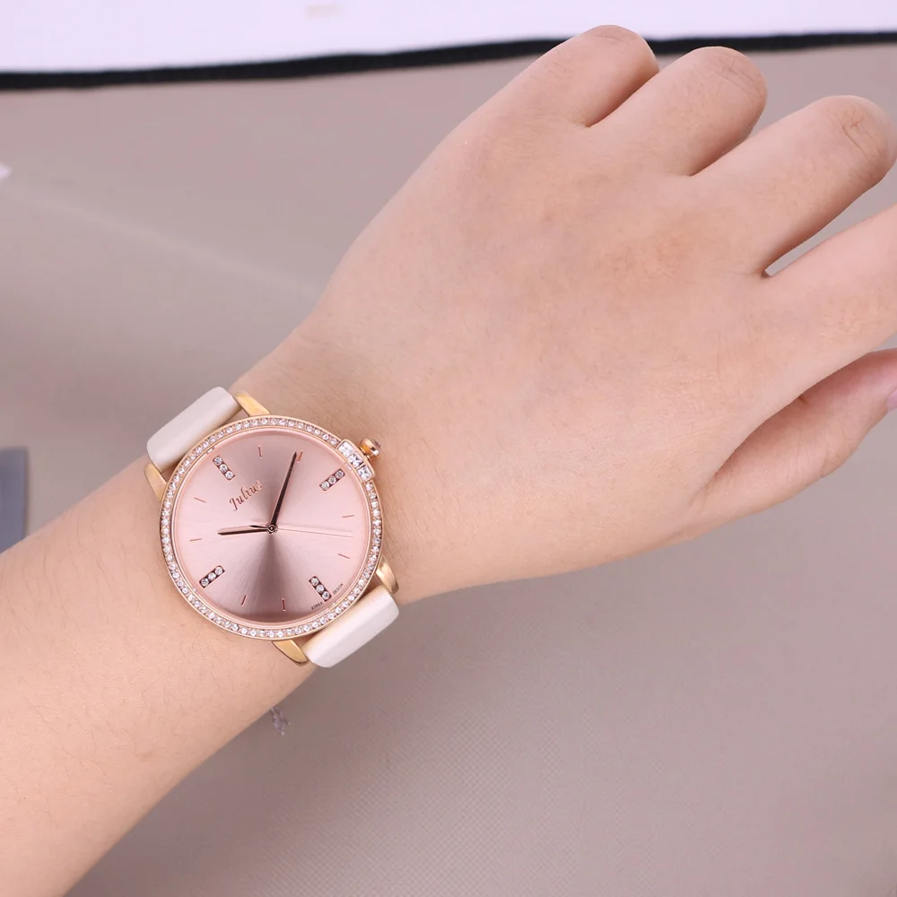 SALE! Julius Discount Japan Quartz Mov't Men's Watch Women's Watch Fashion Hours Real Leather Girl Gift No box