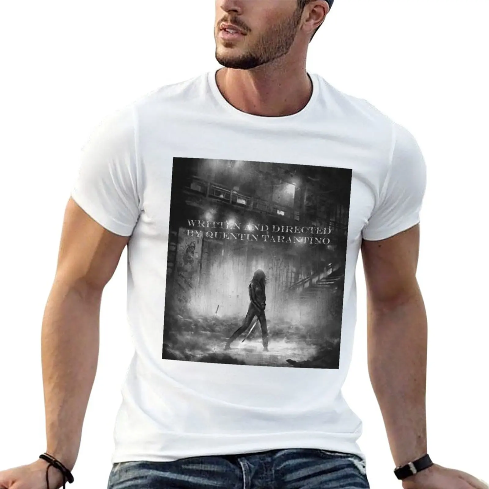 クエンティン・タランティーノ-tシャツ-男性用-tシャツ-コットンマン-tシャツ-グラフィック-tシャツ