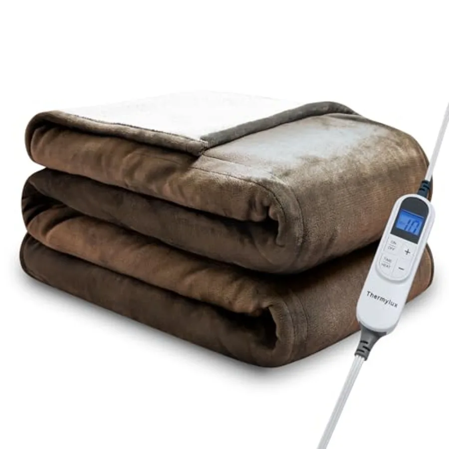 

Electric Blanket Full 72"x84" Heated Electric Blankets 10 Heating 12 Time Settings Levels 8 Hours Auto Off Fast Heating and Ove