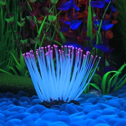 Silicone Glowing Artificial Fish Tank Aquarium Coral Plants Underwater Ornament Aquarium Decor aquarium decoration accessories