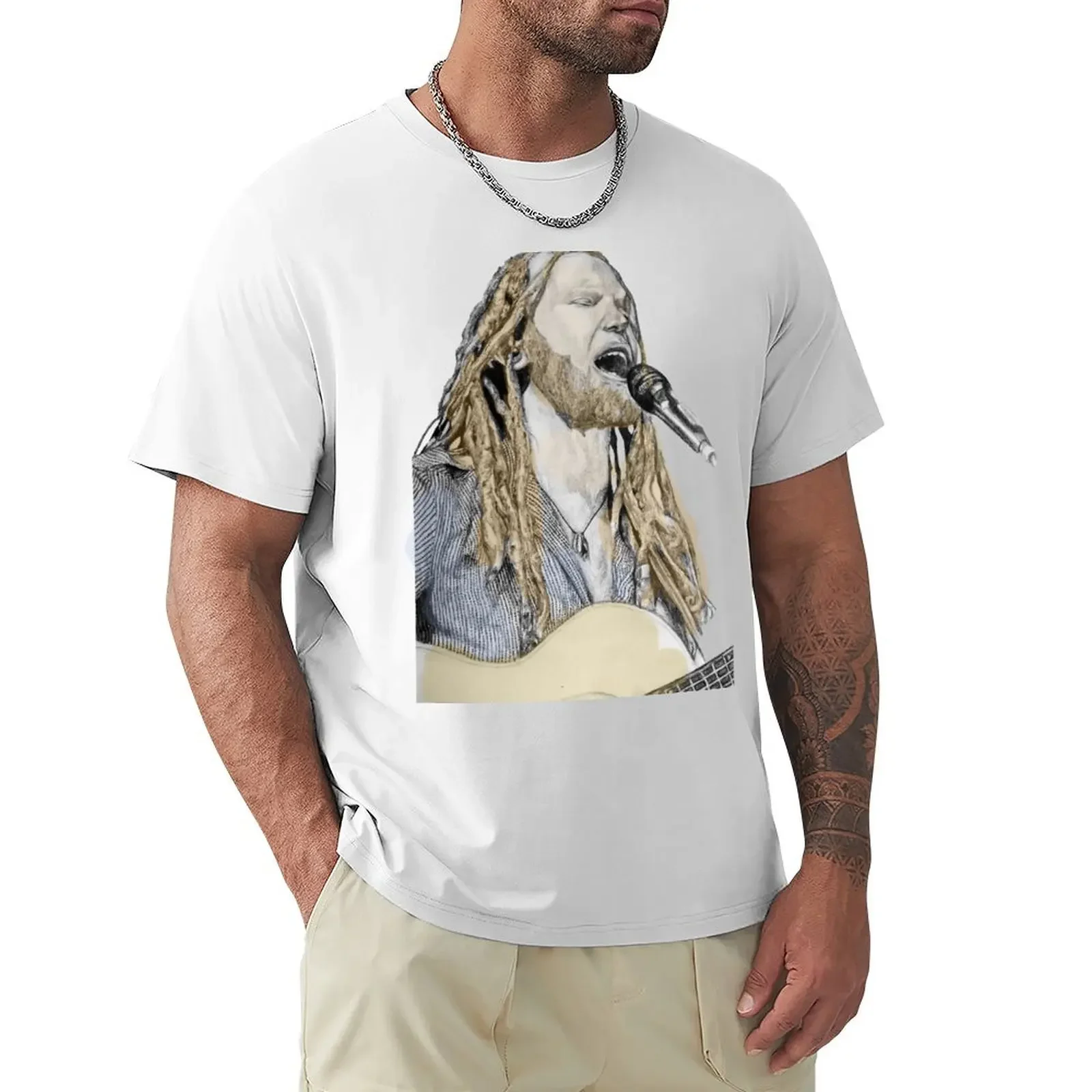 

Newton Faulkner Drawing Tee (With a Splash of Colour!!) T-Shirt animal prinfor boys tees mens clothing