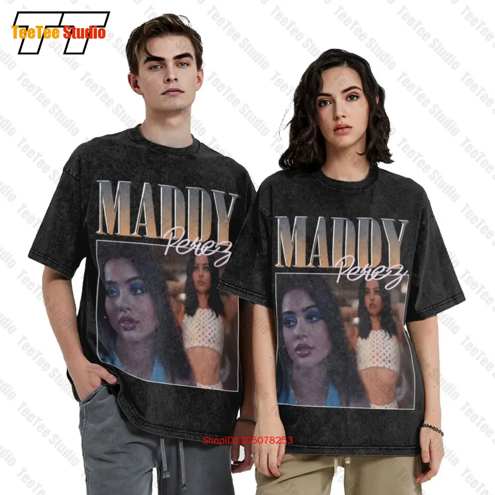 تي شيرت Alexa Demie Maddy Perez Euphoria Rap Hip Hop بأكمام قصيرة 503J #1