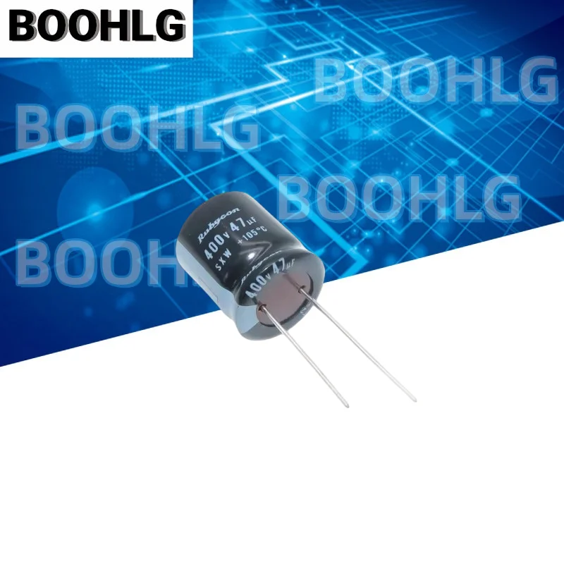 5 sztuk 47UF 400V kondensator 400V 47UF 105 stopni — zdjęcie 4