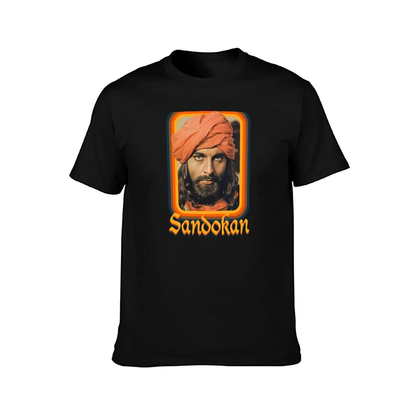 Sandokan TV Shows T-Shirt blanks plus sizes t shirt men 100℅ cotton