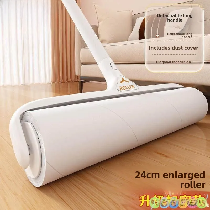 

Long Pole Clothes Sticky Hair Remover Roller Brush Floor Hair Cleaning Godstick Hair Removal Device for Clothes from Feilanggu