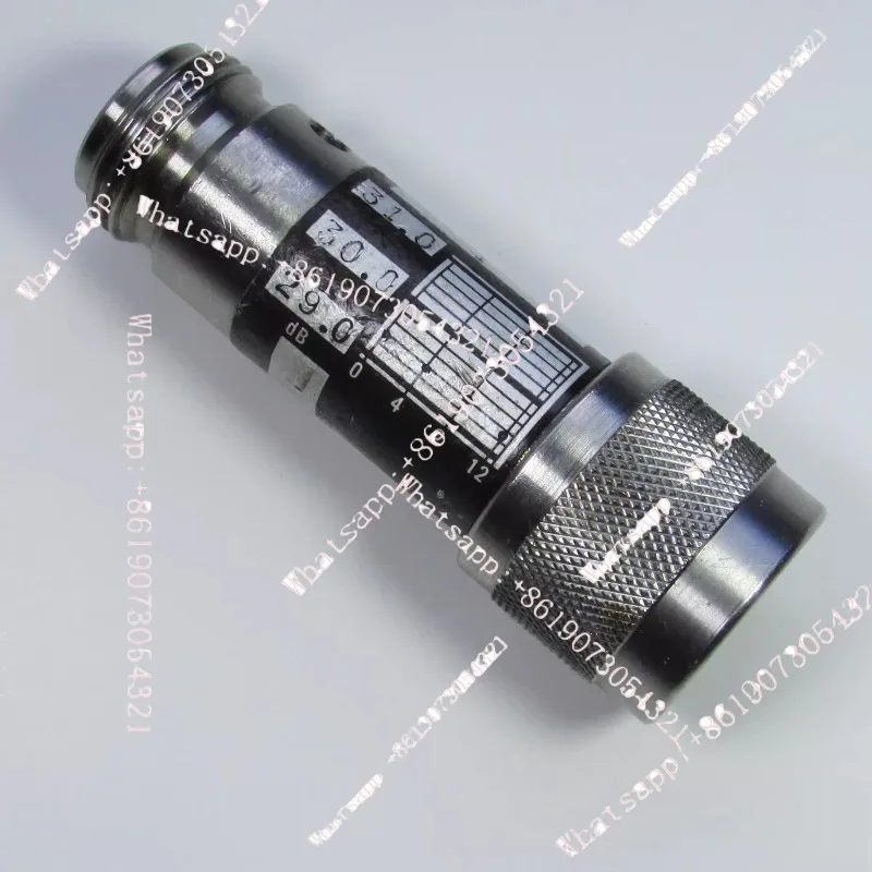 

1 коаксиальный фиксированный ВЧ-аттенюатор N-типа, 12,4 ГГц, 30 дБ, 5 Вт