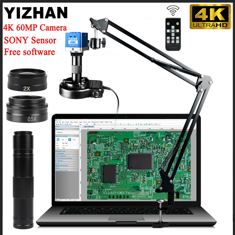 yZ[zYIZHAN 60MP 4K UHD dq ͂񂾕tp SONY`bv C}Eg fW^J vC/PCBCp 48 MPrfI^A1080 P 60 FPS掿ATFJ[hXg[WT|[gA4ނ̓