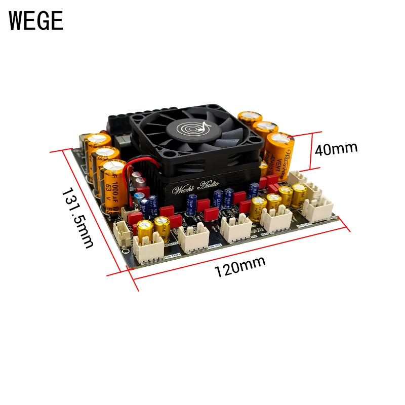 Wege ZK-AS21P 300wx2 + 600w 2.1 canais bt placa amplificador de