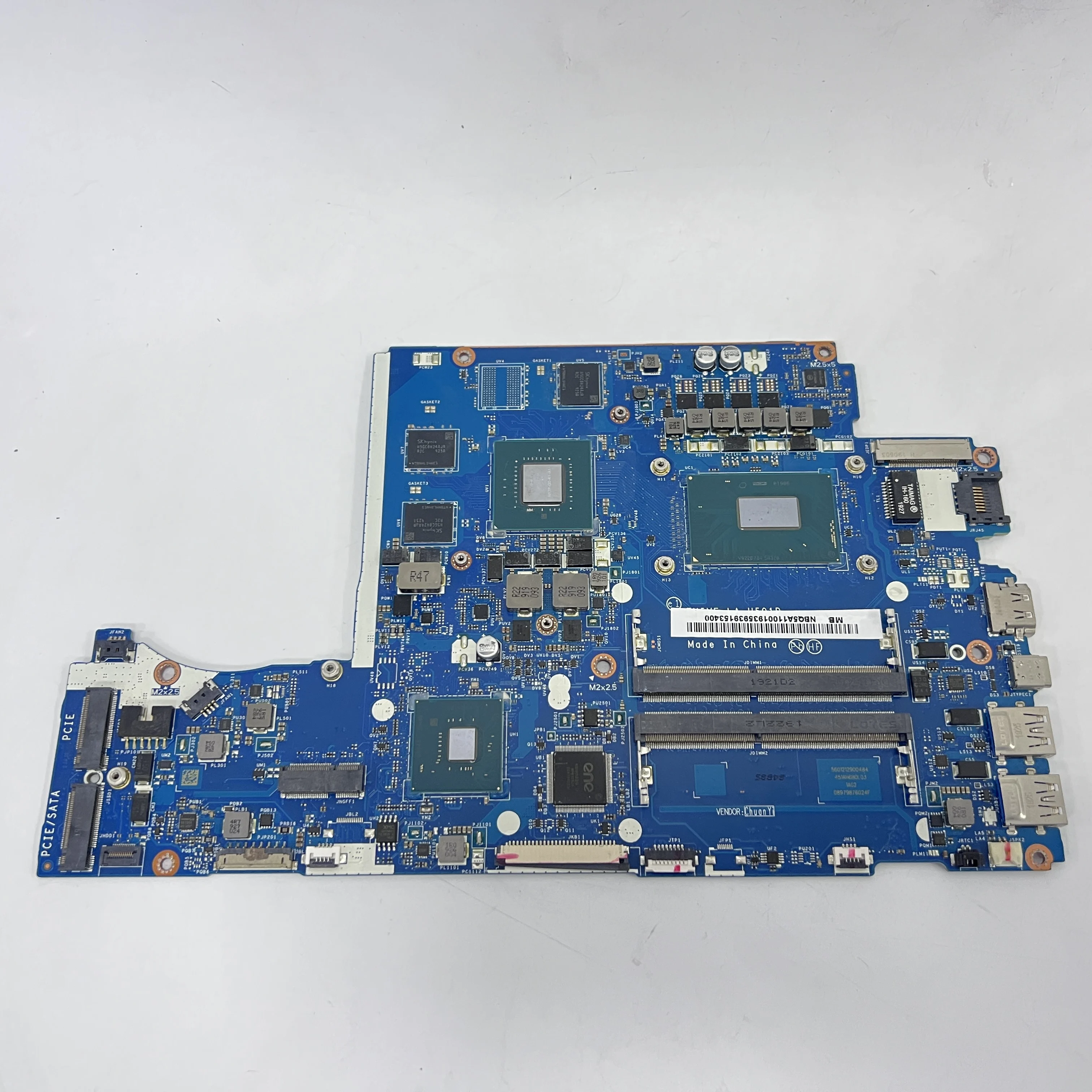 Laptop Motherboard  LA-H501P  FOR ACER AN515-54 A715-74G WITH I5-8TH GTX1050 3GB Fully Tested  Works Perfectly