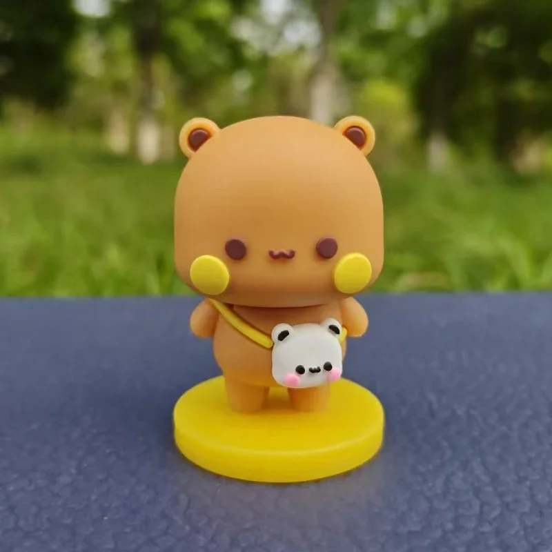 Yier Bubu Dudu Panda Bär Puppe Cartoon Anime Souvenir Kawaii Kleines Geschenk Miniaturen Tier Spielzeug Home Dekoration Geburtstagsgeschenk – Detail 5