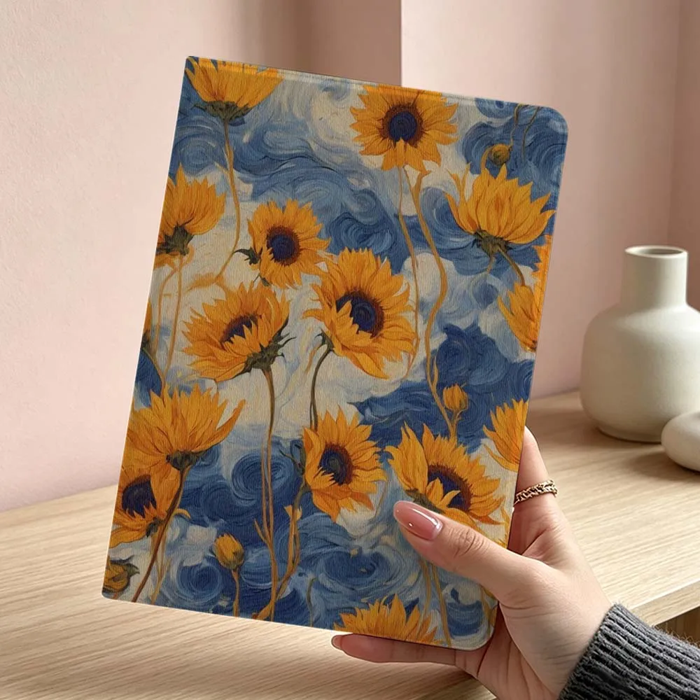 Чехол для планшета Samsung Galaxy Tab S11 S10 S9 S8 S7 S6 A11 A9 A8 Ultra Lite FE Plus с принтом в стиле Ван Гога, мягкий чехол для планшета