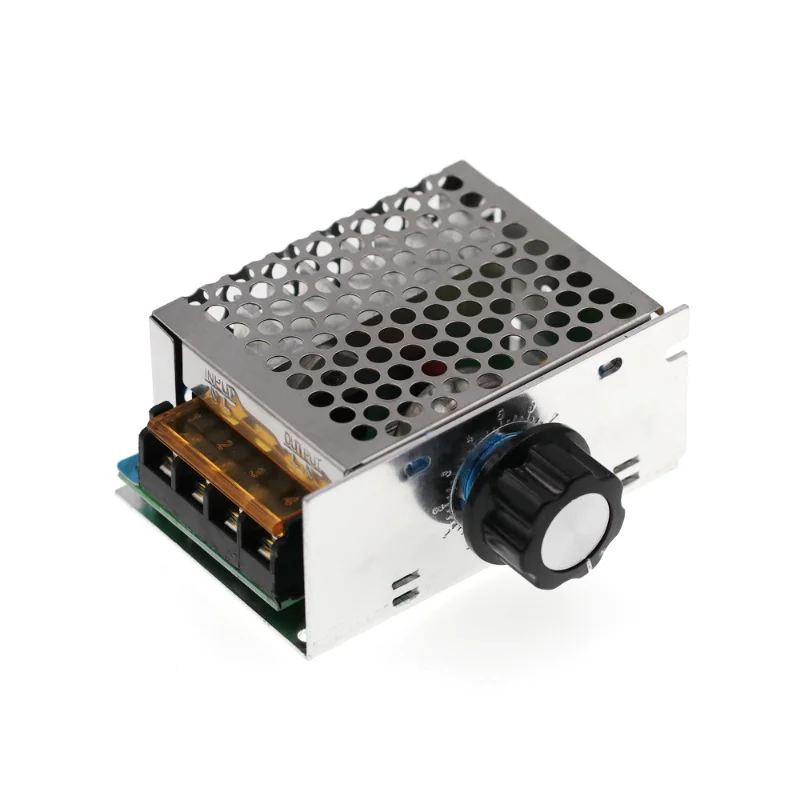 4000W High-power Thyristor, Electronic Voltage Regulator, Dimming, Speed Regulation, Temperature Regulation, with Safety Shell