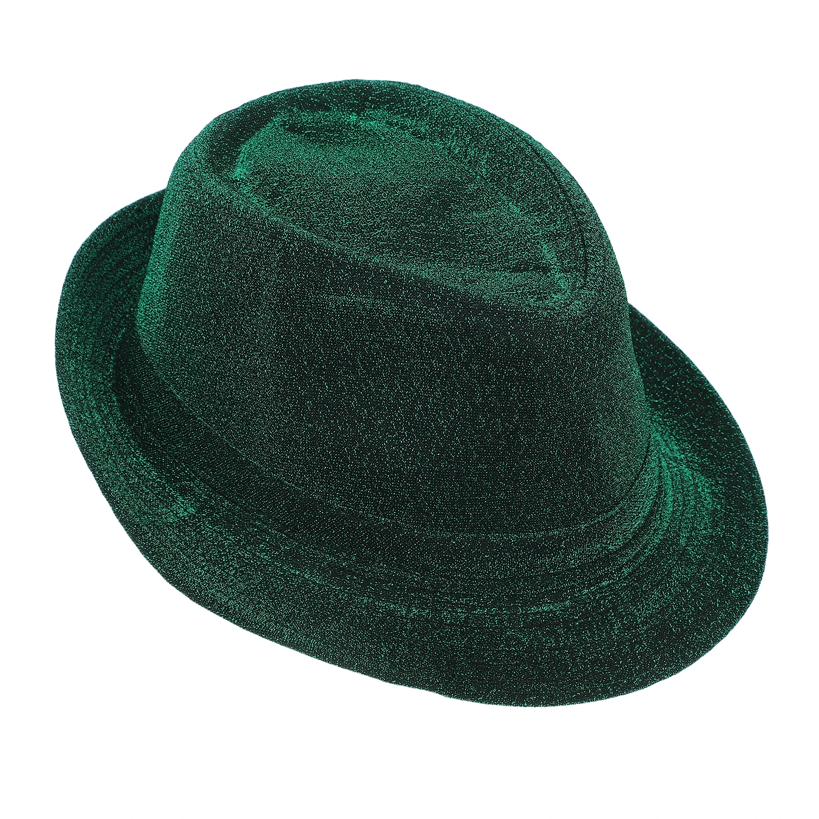 

2 Pcs Saint Patrick's Day Hats Irish Holiday Decoration Velvet Bucket Hat for Men Jazz Party Accessories Hair Styling