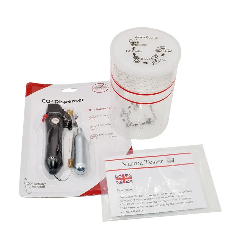 A Beekeeping Mite Detector, CO2 Extraction, Non-toxic Solution, Anhydrous