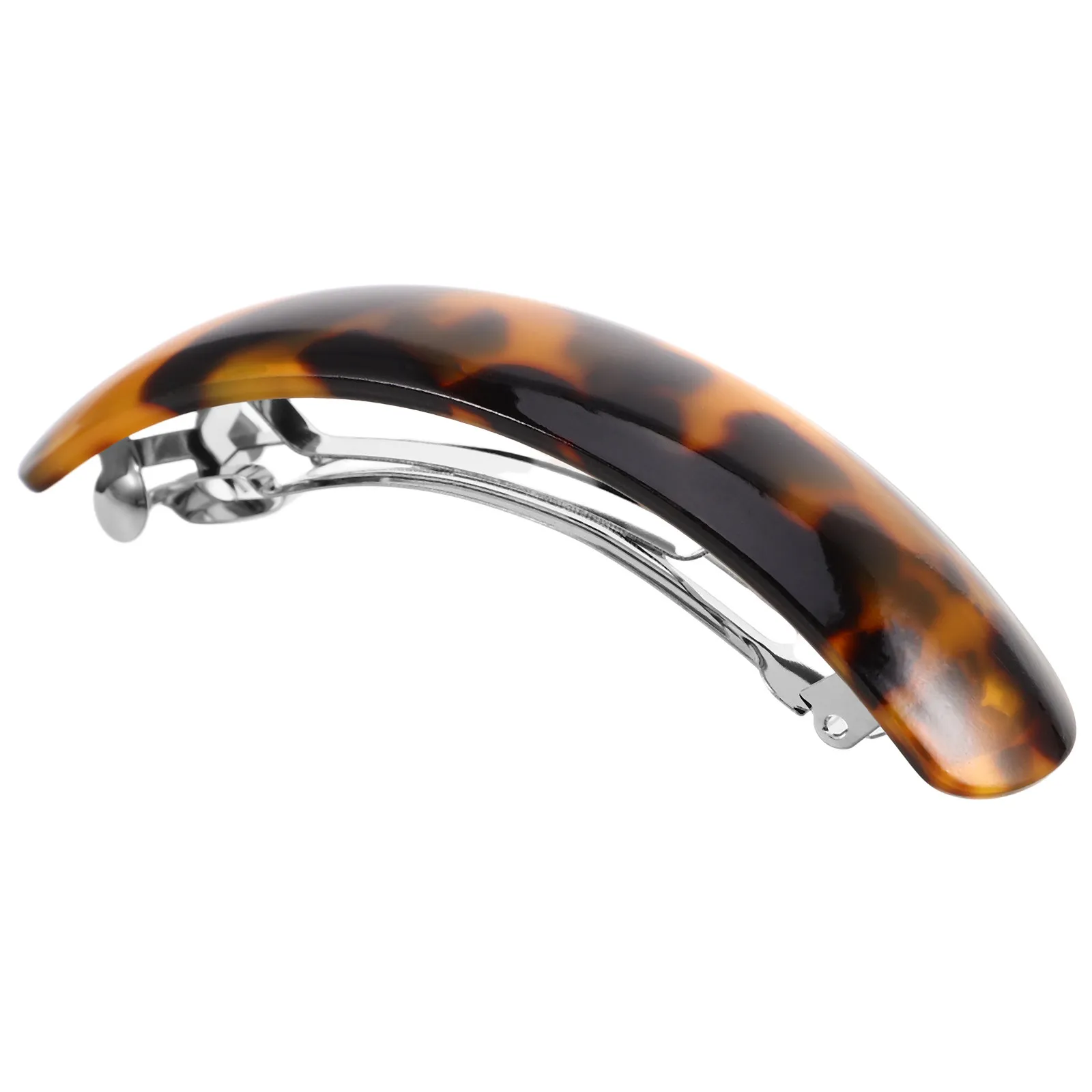 

Leopard Print Hair Snap Clips for Women Stylish Vintage Decorative Bobby Pins Secure Hold for Thin Hair Easy Use Daily Wear