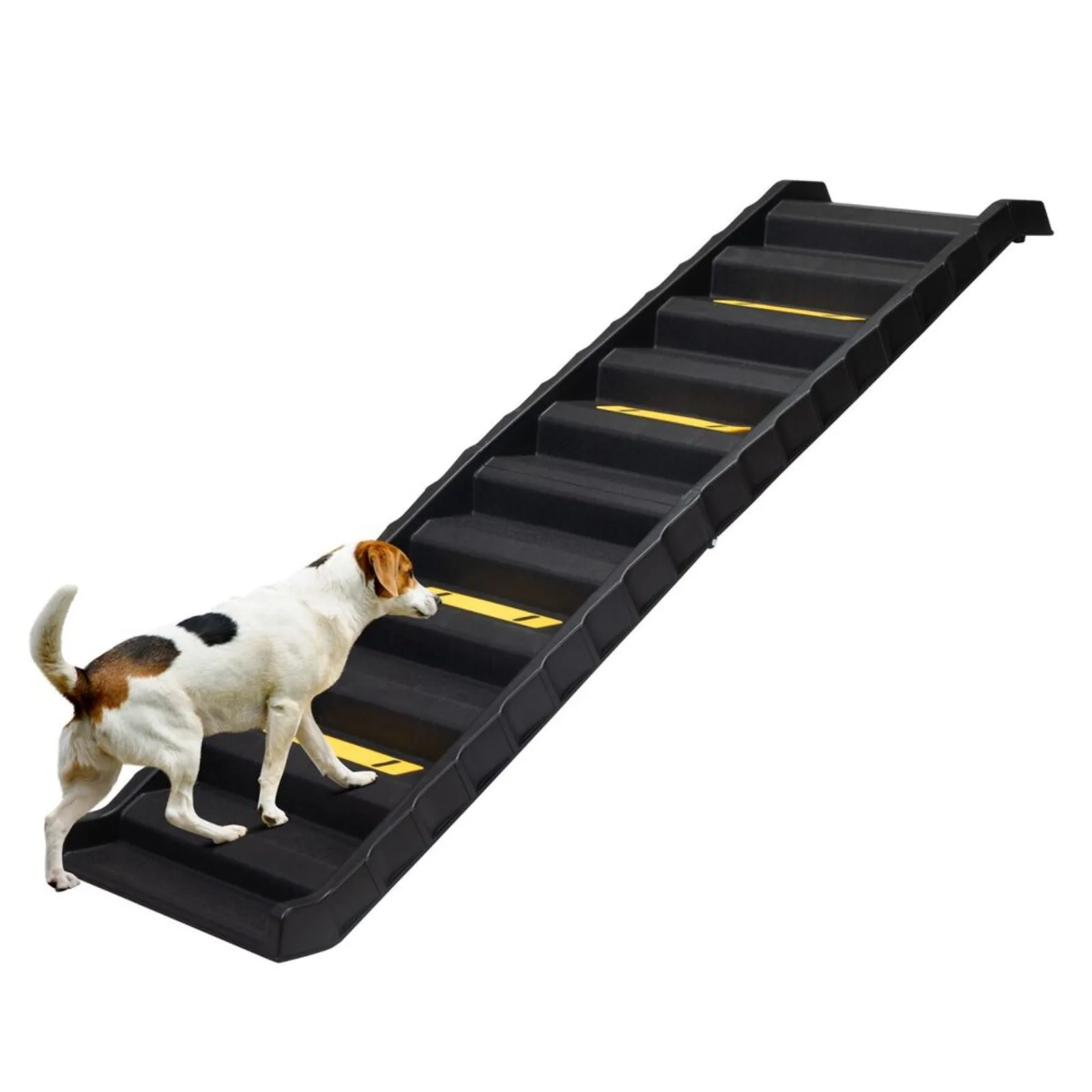 Folding Safety Pet Ramp Steps Ladder for Cars SUVs Dog Stairs Portable United States