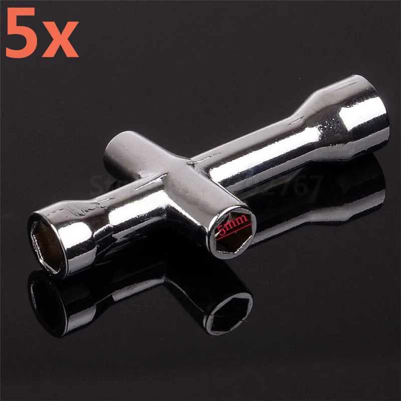 5Pcs HEX 80132 Cross Wrenches Maintenance tools sleeve HSP 1/10 4WD Car RC Spare Parts Buggy Monster Trcuk