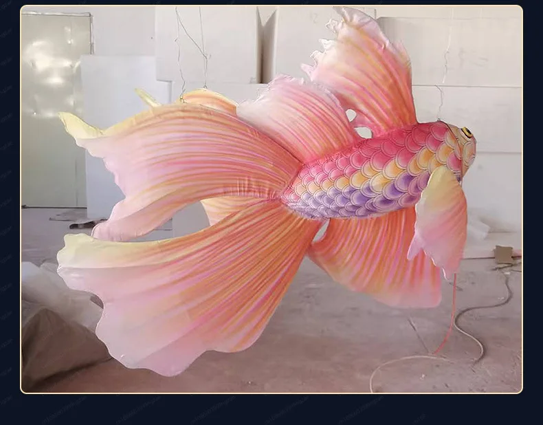 

Large-scale Colorful Koi & Goldfish Lanterns - Chinese Festive Finished Products | For Cultural Tourism Scenic Spots | Wholesale