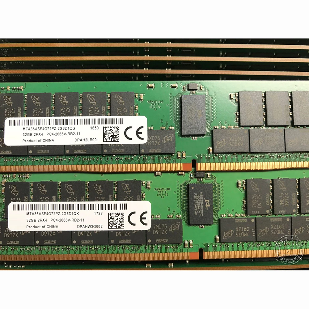 Inspur-Barrette de RAM DDR4 32 Go pour serveur, 1 pièce, module de mémoire vive, 2666 ECC REG 5280M5 5288M5