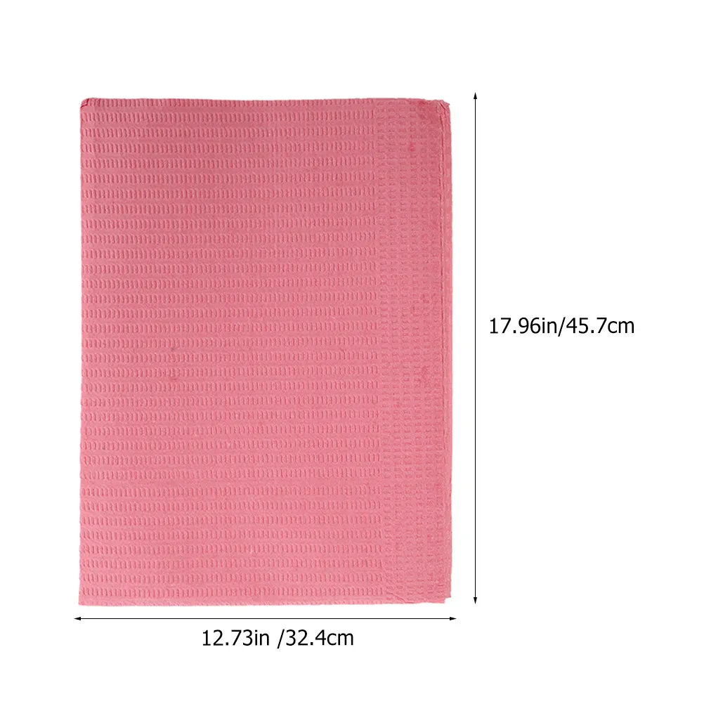 50Pcs Waterproof Dental Bibs Disposable Table Covers Clean Pads for Tattoo Microblading Nail Art Spa Use Dental Bibs