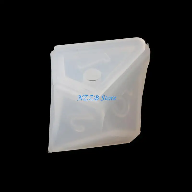 

T21F Various Shapes Fillet Square for Triangle Mold Crystal Epoxy Resin Mold Digital Game Silicone Mould A