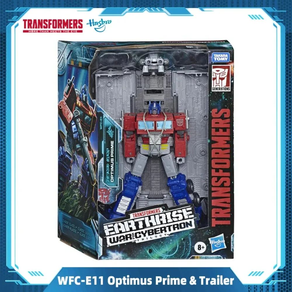 Hasbro Transformers Toys Generations War for Cybertron: Earthrise Leader WFC-E11 Optimus Prime 7-inch Collection Action Figure