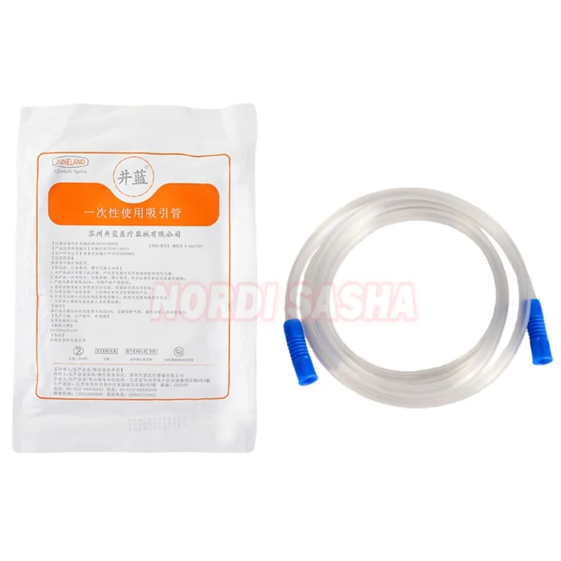 5Pcs/Lot Dental Disposable Suction Tube Threaded Type 9.3mm Sterile Oral Negative Pressure Suction Connector Tube Saliva Suction
