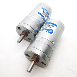 JGA25-370 Miniature Geared Motor DC Motor 6V 12V 24V Electric gear Motor High Torque 12/16/26/30/35/60/77/130/170/280/1360 rpm