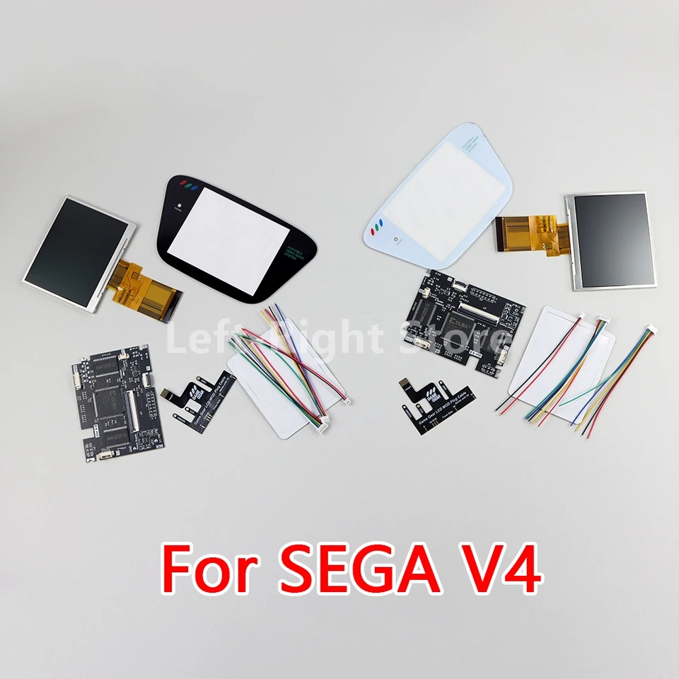 1 セットフルスクリーン IPS V4 液晶キットセガゲームギア高光輝度 V4