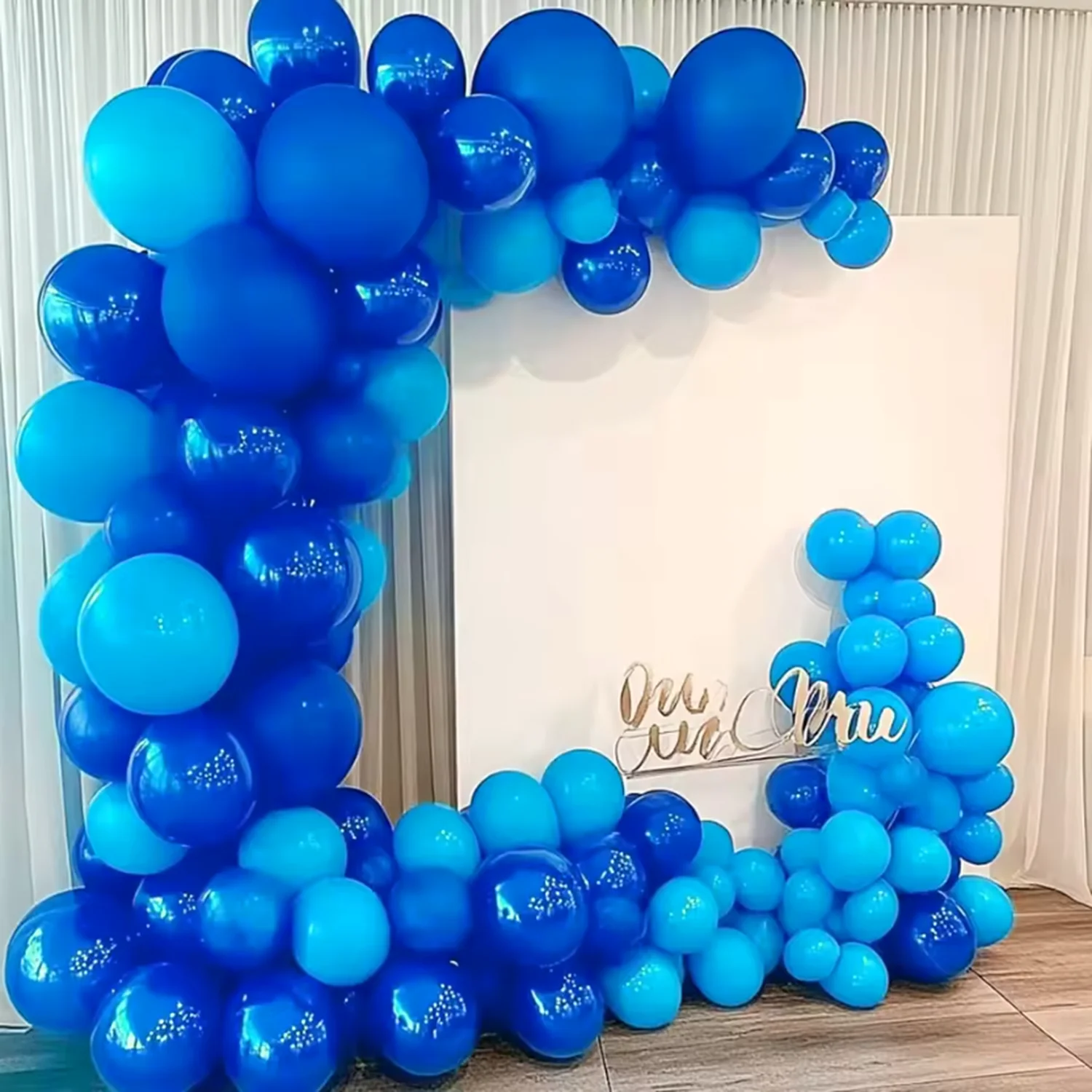 5-100pcs/Pack 12inch Dark Blue Latex Balloon Wedding Birthday Party Engagement Anniversary Activity Decorations Supplies Favors - view 3