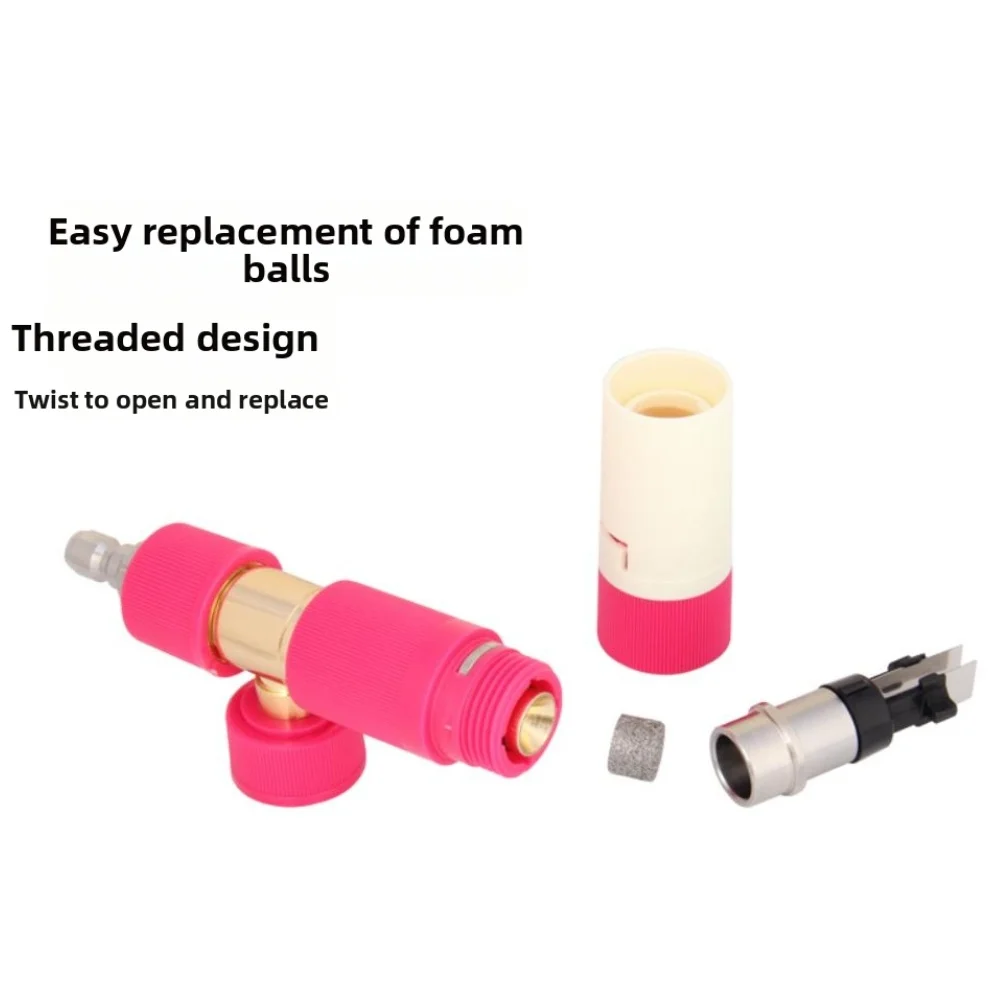 For Pressure Washer Foam Pot with 1/4'' Quick Connector and Adjustable Nozzle for Targeted and Efficient Foam Application