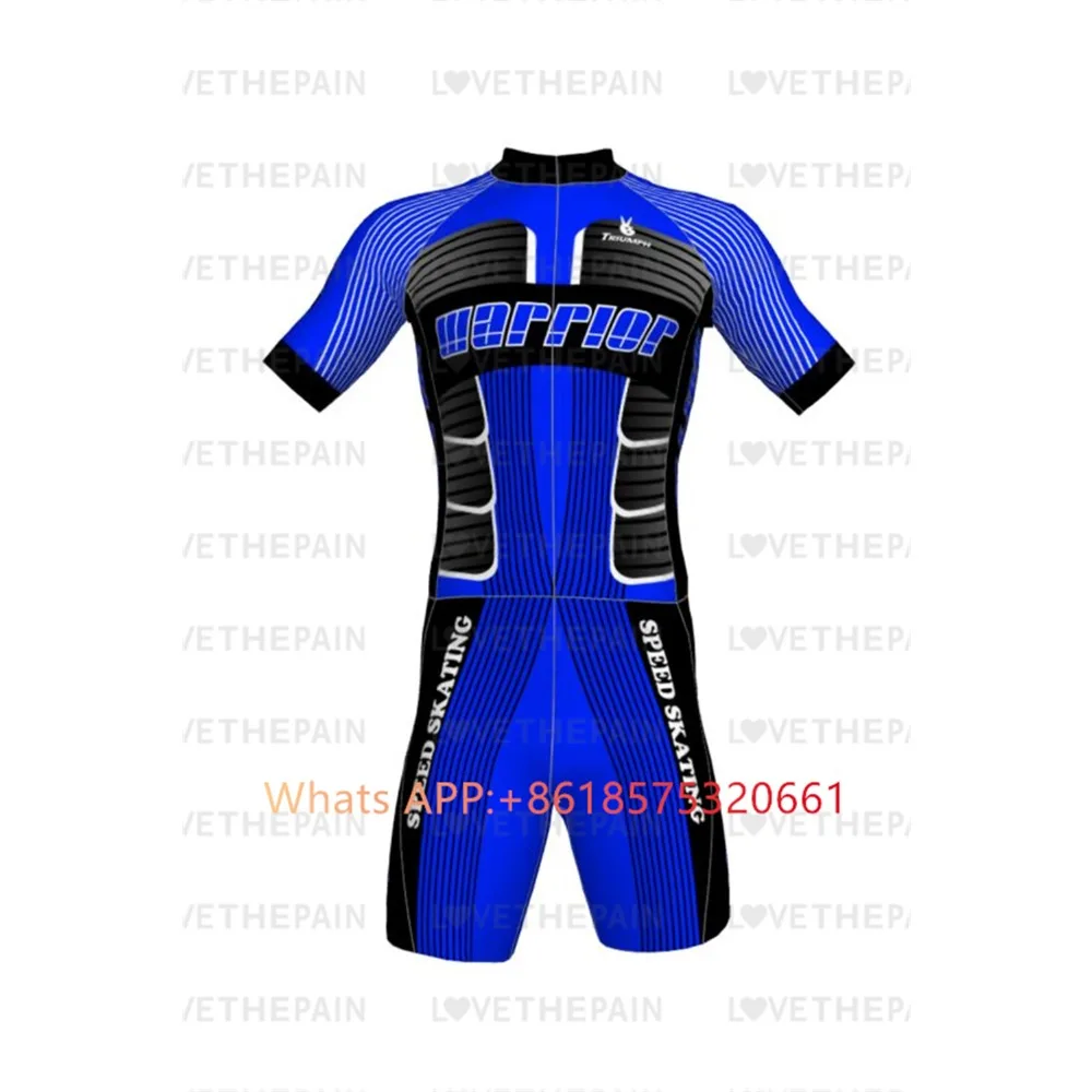 

Men's Performance Inline Skates Racing Skinsuit Speed Skates Short Sleeve Quick Dry Breathable Skate Tights Swiming Suits 2025