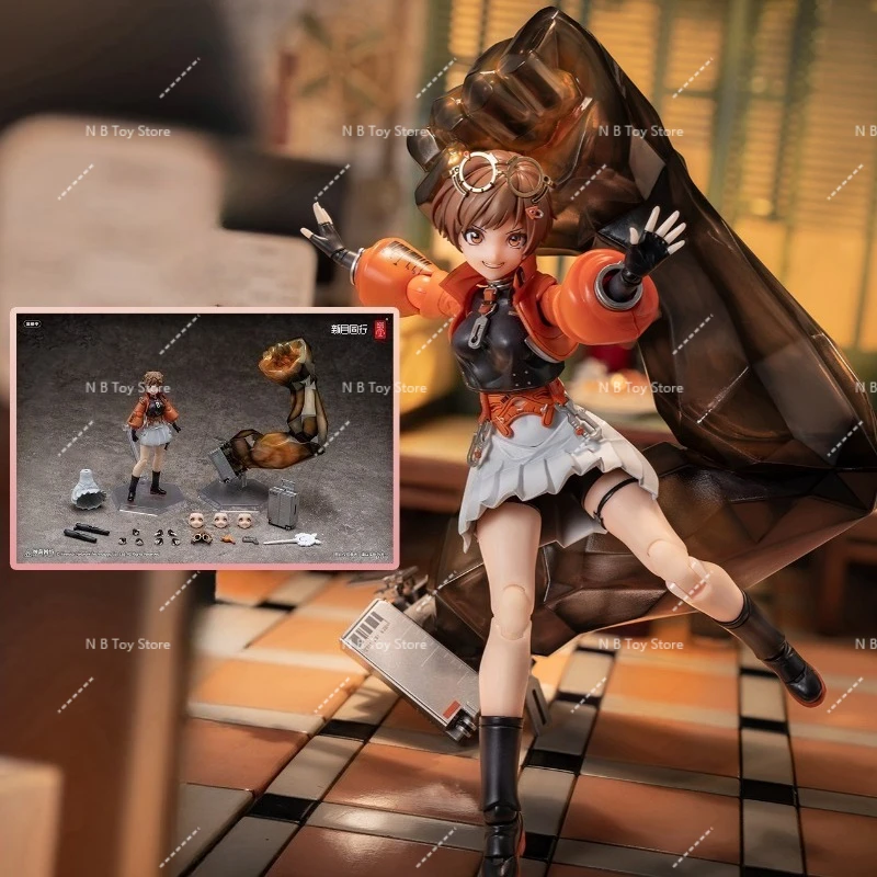 متوفر في المخزون قذيفة الحلزون 1/12 القمر الجديد يسافر مع وكيل القمر الجديد Qianqiu الرسوم المتحركة نموذج عمل الشكل لعبة جمع هدية #1