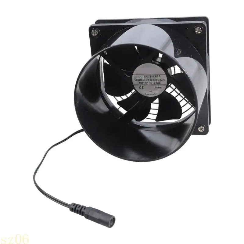 

Q2Q4 Регулируемый вентилятор диаметром 12 см, 3000 об/мин, постоянный ток, 12 В, с регулятором скорости для улучшения воздушного