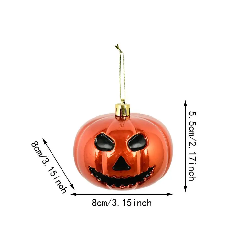Décorations de Citrouille d'Halloween, 3x