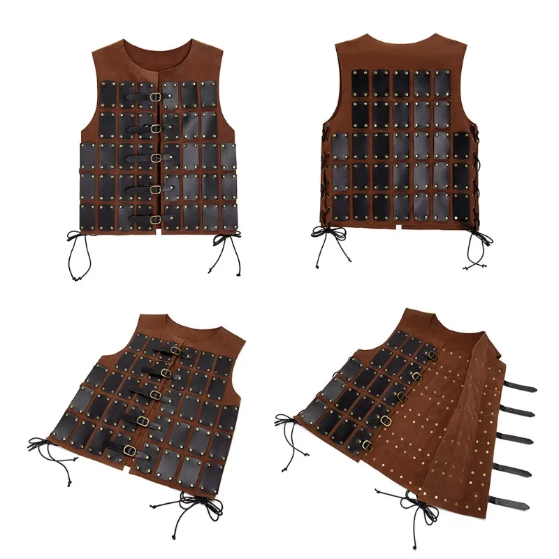 

Makeup clothing, medieval vintage contrasting shawls, vests, steampunk armor, armor