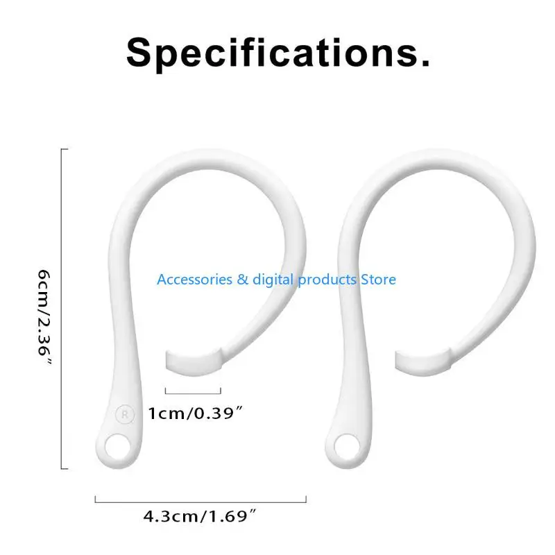 77JD HEADPHONE HEADPHONE CLIPS Earphone Hooks Anti-Lost For Apple Pro3 Nyaman Dipakai