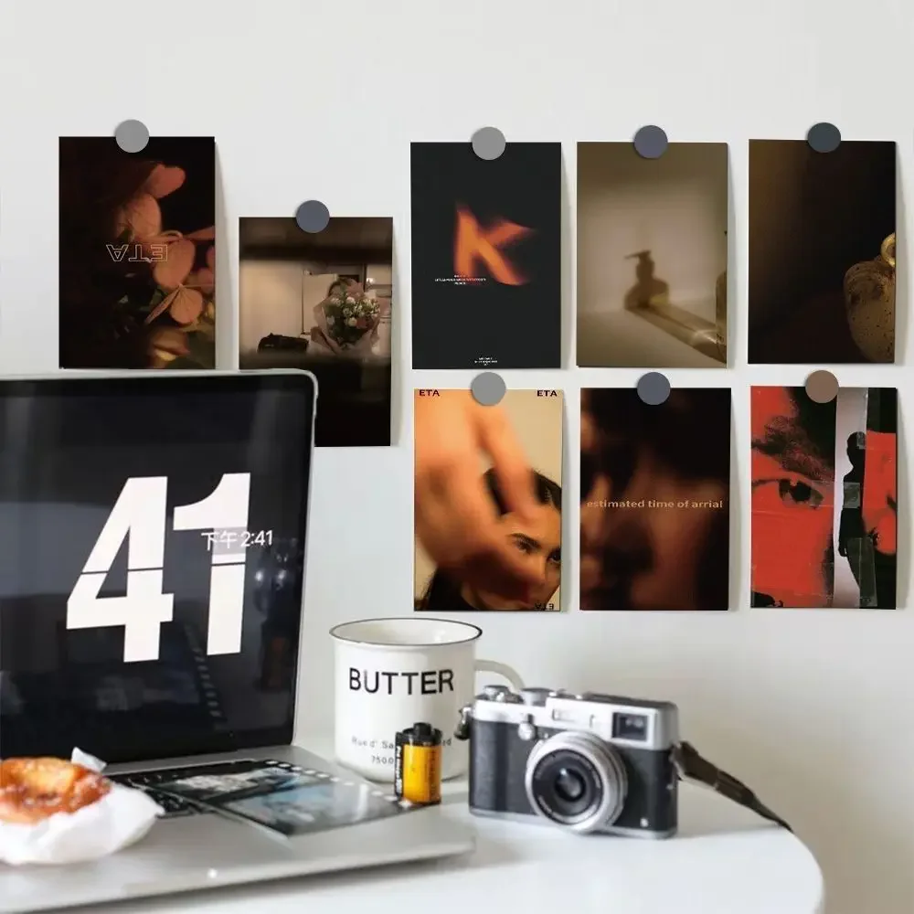 

10 Art Photography Posters Postcards and High-end Atmosphere Decoration Cards for Niche Interior Walls and Desktops