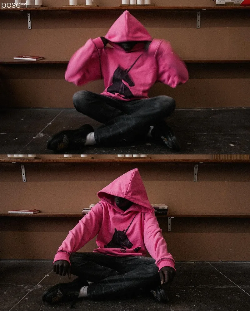 Y2K خمر هوديي طباعة نمط القوطي الطباعة البلوز المتضخم هوديي الشارع الشهير الرجال النساء الهيب هوب مريحة البلوز