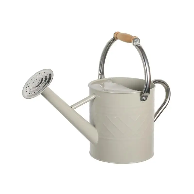 E8BD Household Watering Can with Perforated Rose, Two Grips and Detachable Nozzle for Routine Indoor and Garden Plant Care