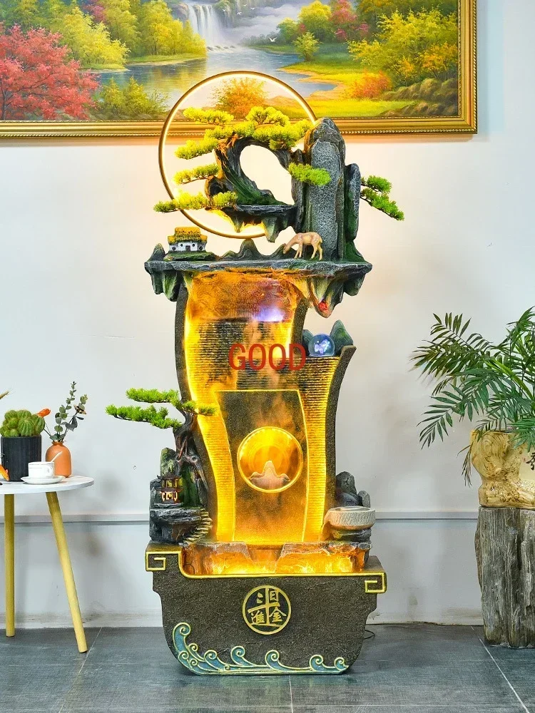 

Водные украшения, циркуляционный фонтан, колесо фэншуй для гостиной, шар фэншуй, балкон, ландшафтный дизайн, украшение, открытие, подарок