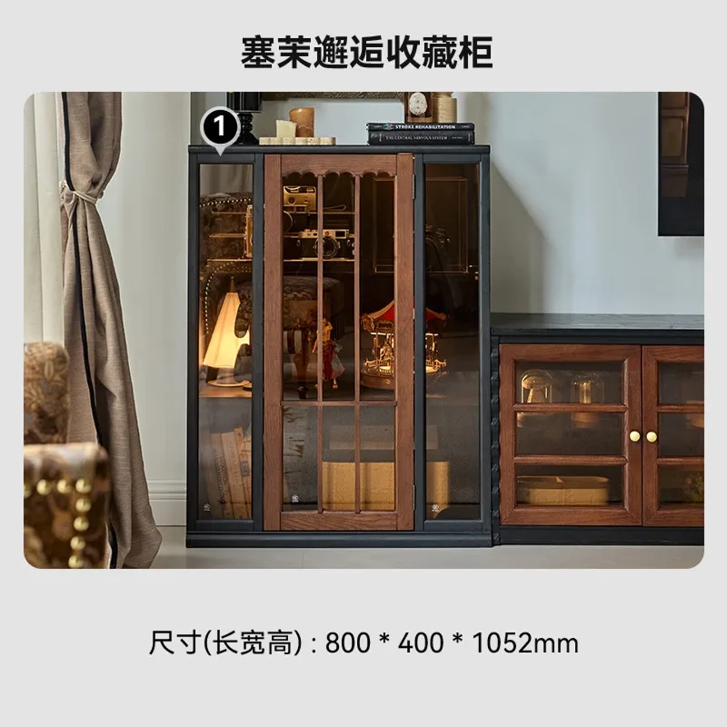 Medieval household display cabinets, figure display cabinets